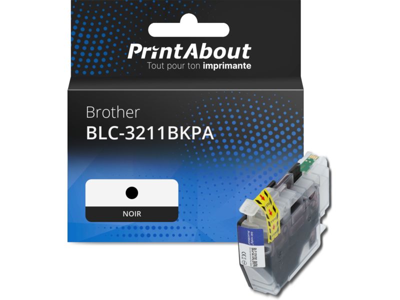 Cartucho de tinta Brother LC-3211BK - Negro - Alta capacidad