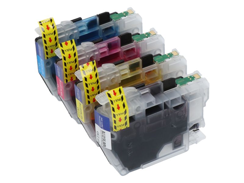 Cartouche compatible Brother LC-3211VAL - 4 couleurs - Grande capacité - Multipack par PrintAbout