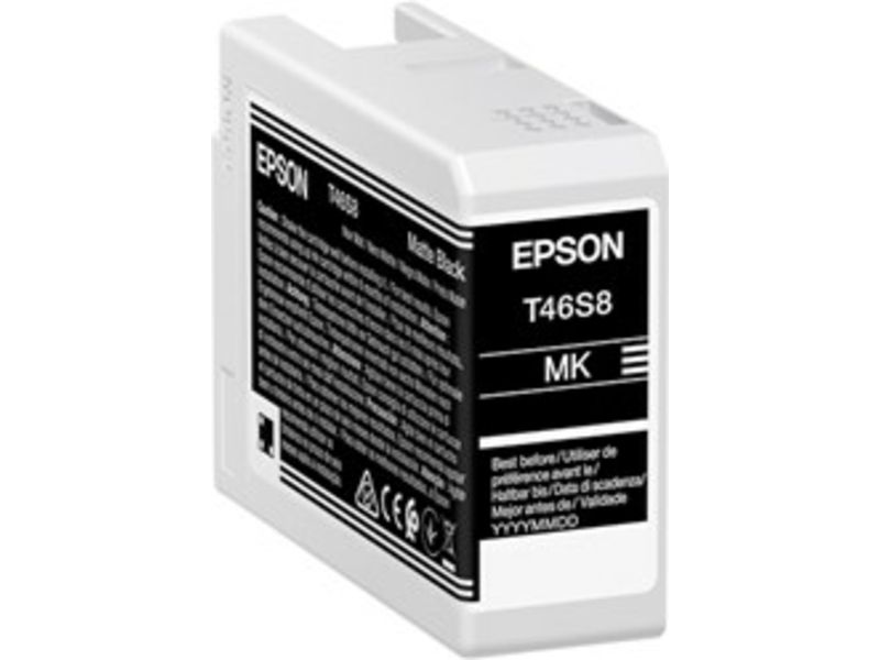 Epson T46S8 Ink Cartridge - Matte Black