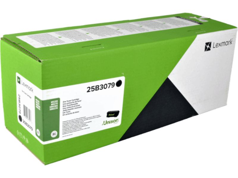 Toner Lexmark 25B3079 Negro