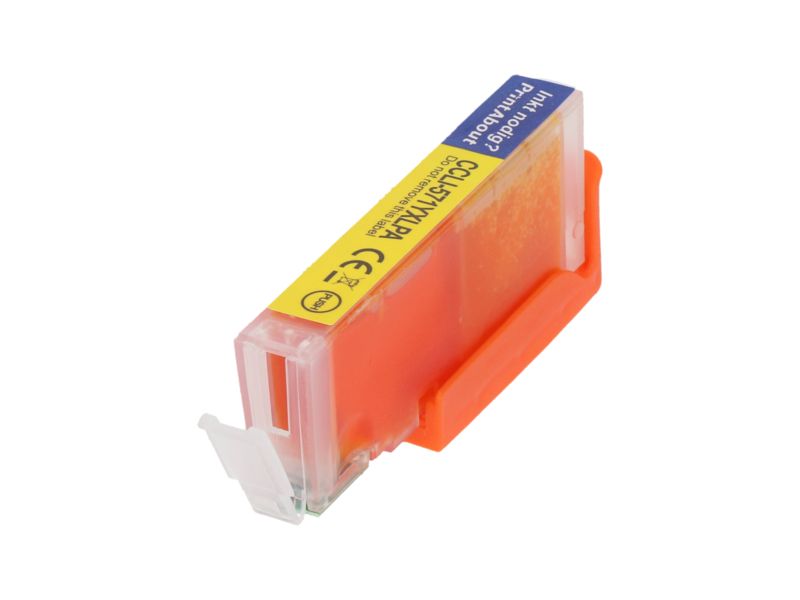 Cartouche d'encre PrintAbout compatible Canon CLI-571Y Jaune