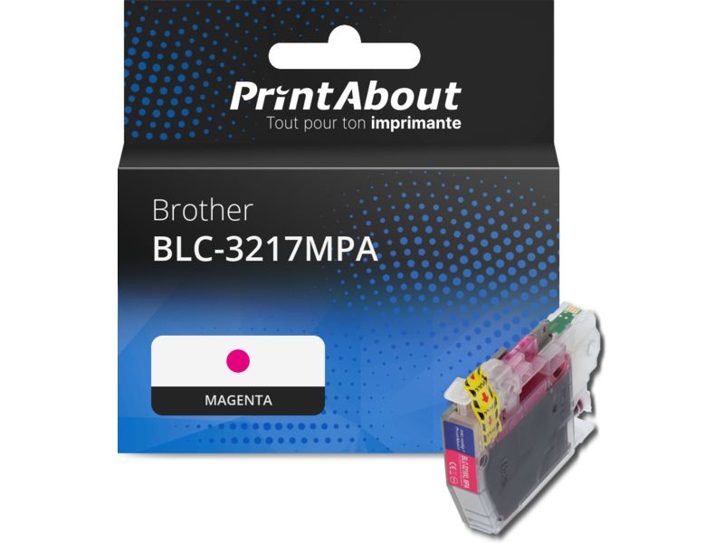 Cartucho de tinta Brother LC-3217M Magenta - Alta capacidad