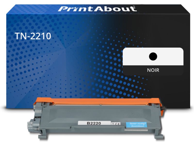 Toner Brother TN-2210, Noir - PrintAbout