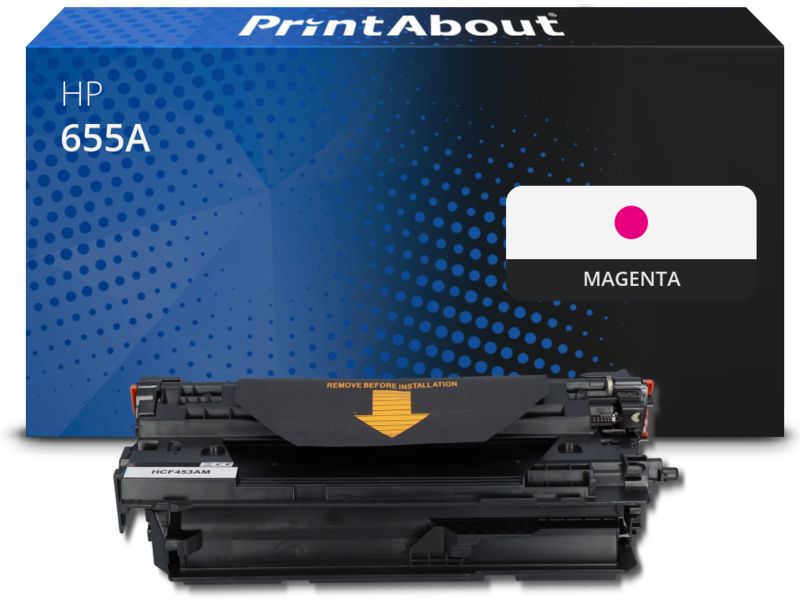 Toner compatible PrintAbout HP 655A (CF453A) Magenta