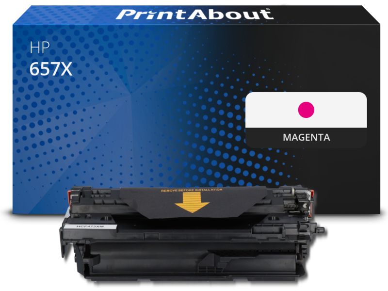 PrintAbout Compatible HP 657X (CF473X) Magenta Toner - High Capacity