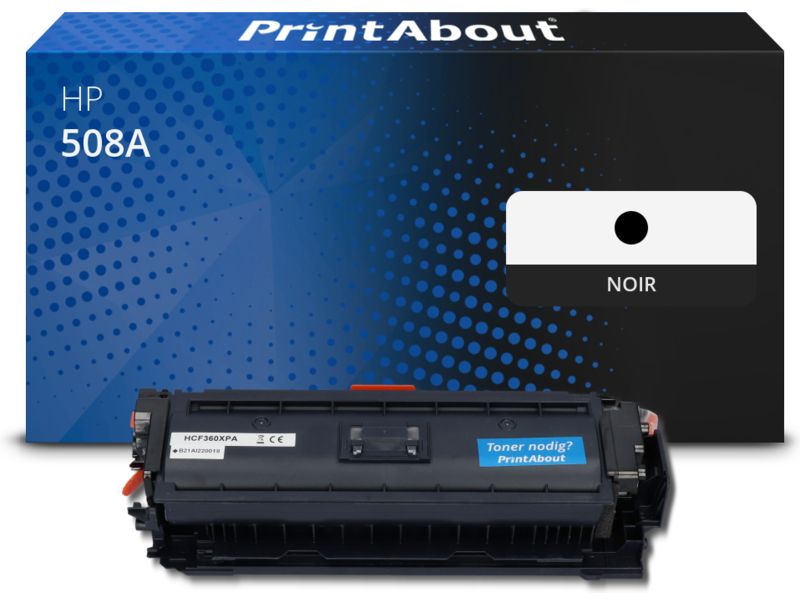 PrintAbout Compatible HP 508A (CF360A) Black Toner
