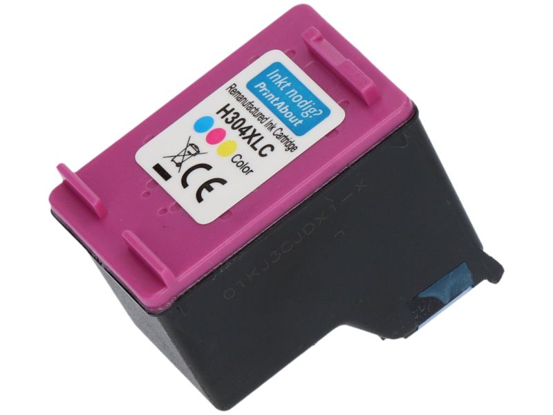 Cartouche d'encre tri-couleurs PrintAbout HP 304 (N9K05AE) - 15 ml