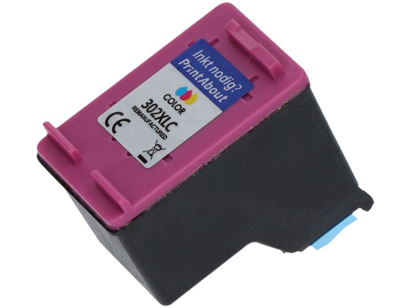 Cartouche d'encre tri-couleurs PrintAbout HP 302 (F6U65AE)