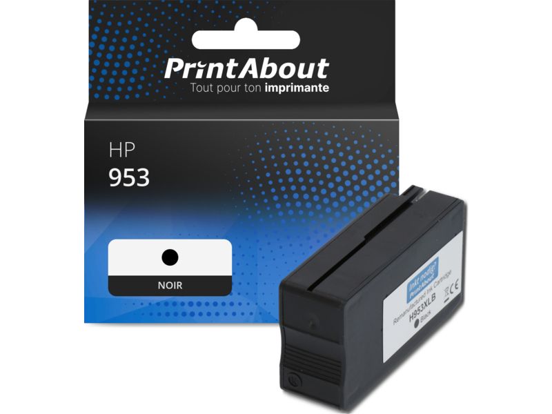 PrintAbout HP 953 Compatible Cartridge - Black (L0S58AE)