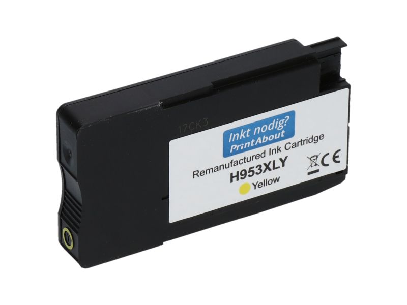 PrintAbout HP 953 Compatible Cartridge - Yellow (F6U14AE)
