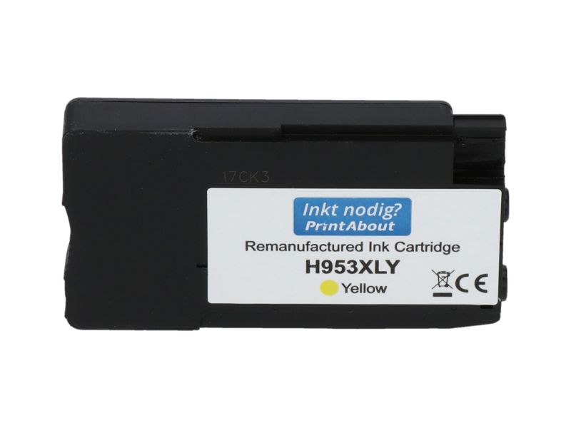 PrintAbout HP 953 Compatible Cartridge - Yellow (F6U14AE)