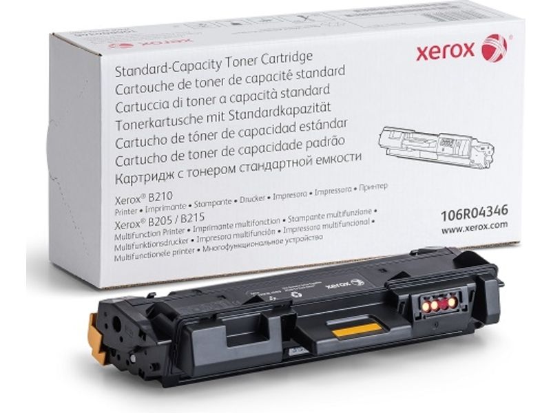 Toner negro Xerox 106R04346