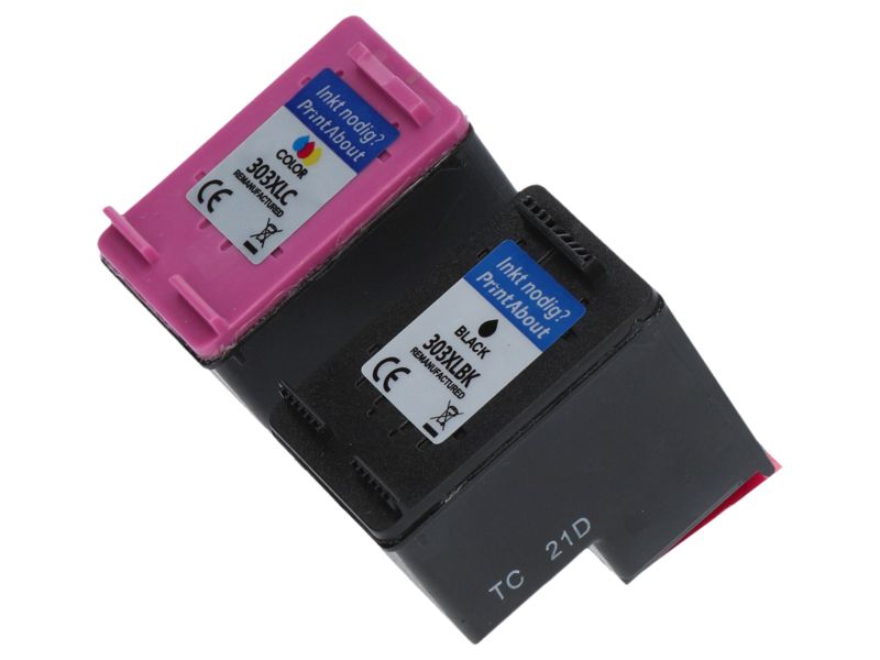 PrintAbout HP 303 Compatible Cartridge (3YM92AE) - Black + 3 Colors - Multipack