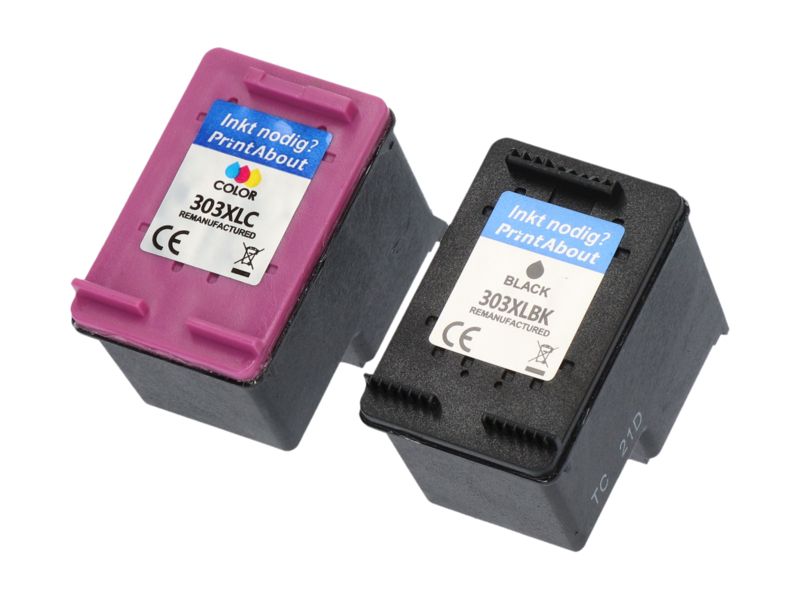PrintAbout HP 303 Compatible Cartridge (3YM92AE) - Black + 3 Colors - Multipack