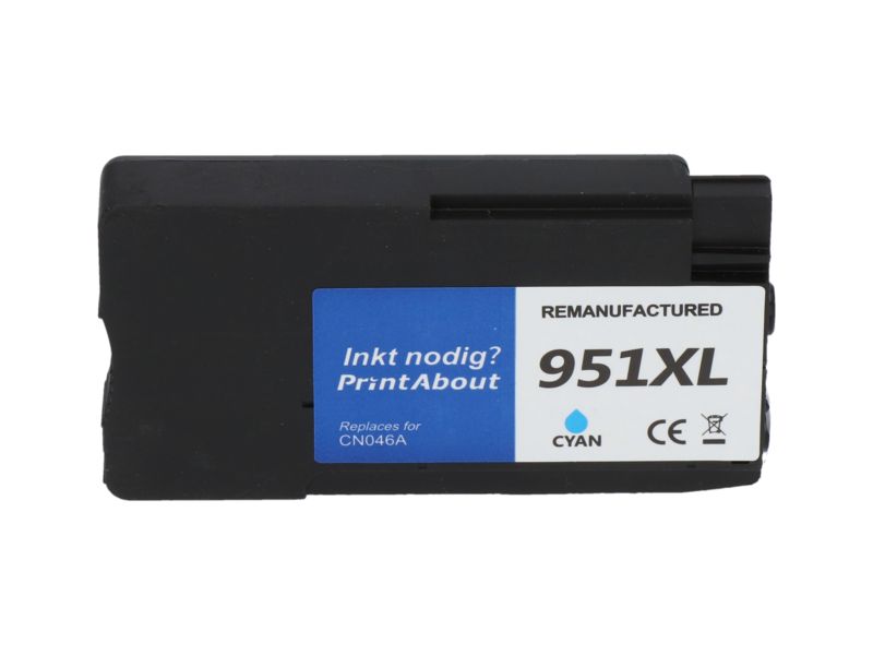 PrintAbout HP 951 Compatible Cartridge - Cyan (CN050AE)