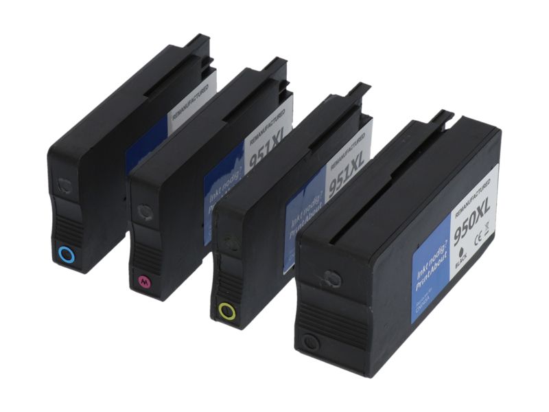 Cartouche compatible PrintAbout HP 950/951 (6ZC65AE) - Pack de 4 couleurs