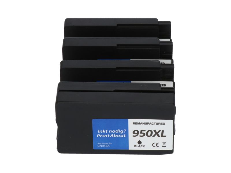 Cartouche compatible PrintAbout HP 950/951 (6ZC65AE) - Pack de 4 couleurs