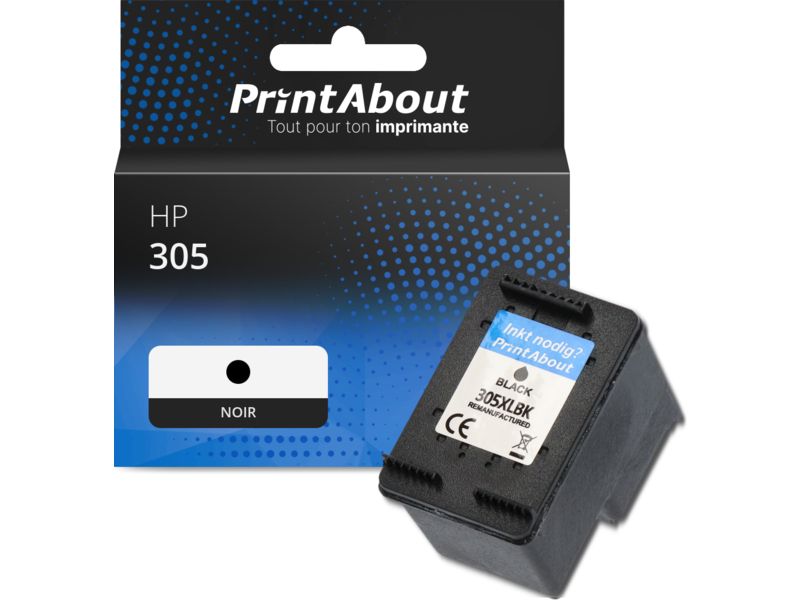 Cartucho compatible HP 305 - Negro (3YM61AE) PrintAbout