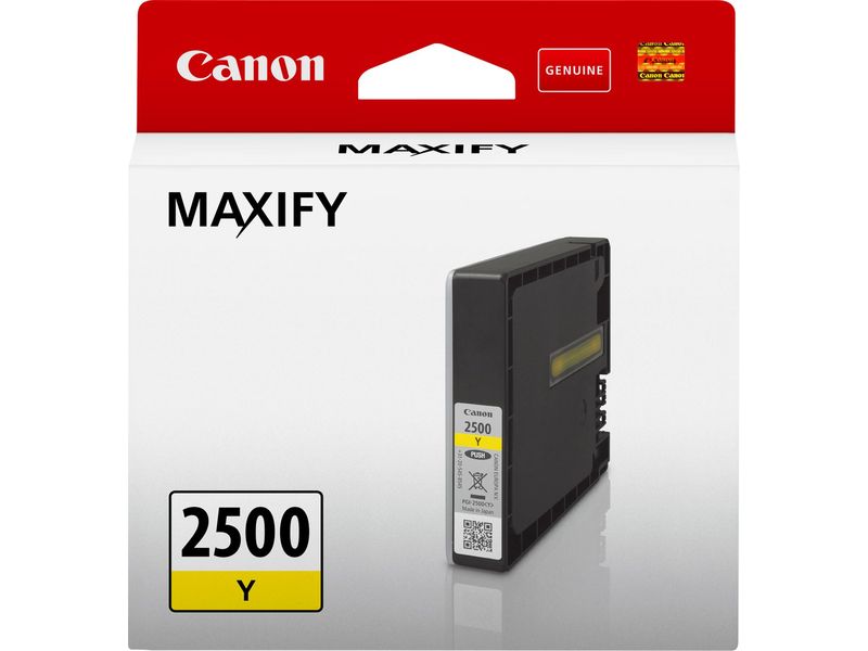 Tinta de impresión amarilla Canon PGI-2500Y