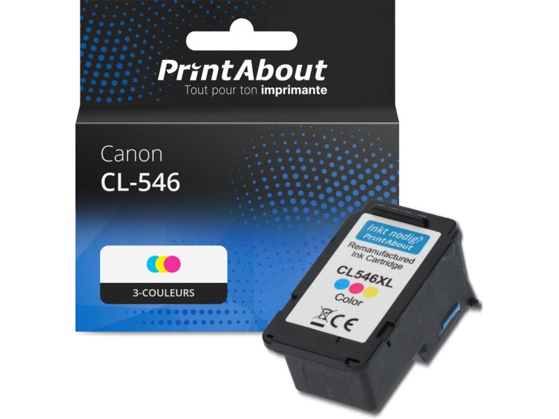 Cartucho de tinta Canon CL-546 3 colores por PrintAbout