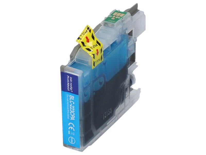 Brother LC-221C Cyan Ink Cartridge by PrintAbout