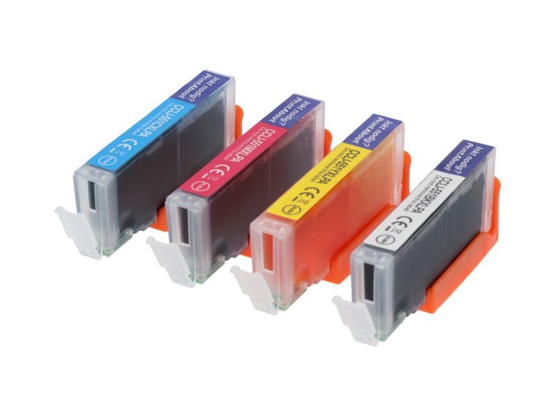 Cartouche d'encre compatible Canon CLI-551 Multipack 4 couleurs
