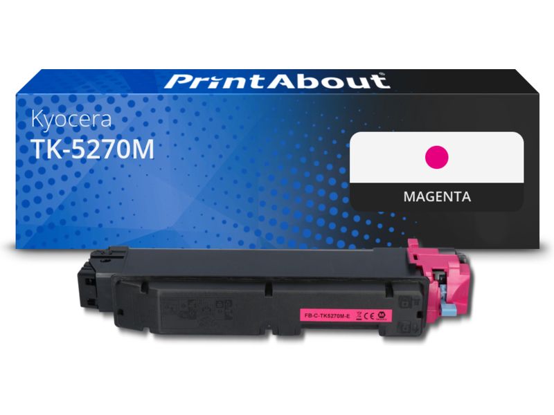 Toner PrintAbout Kyocera TK-5270M Magenthe