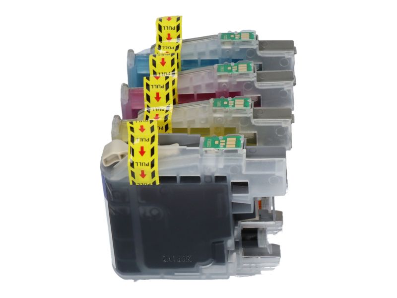 Cartucho compatible Brother LC-221VALBP - 4 colores - Pack de múltiples