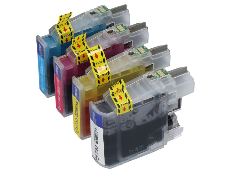 Cartucho compatible Brother LC-121VALBP - 4 colores - Multipack