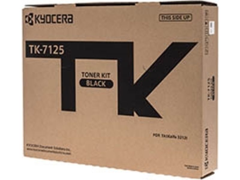Kyocera TK-7125 Toner - Black - 20,000 Page Yield