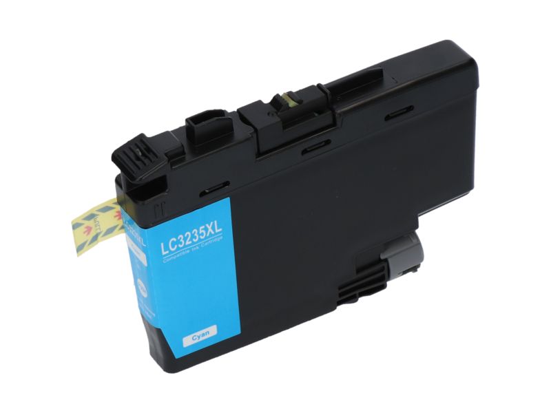 Cartouche compatible Brother LC-3235XLC - Cyan - Grande capacité