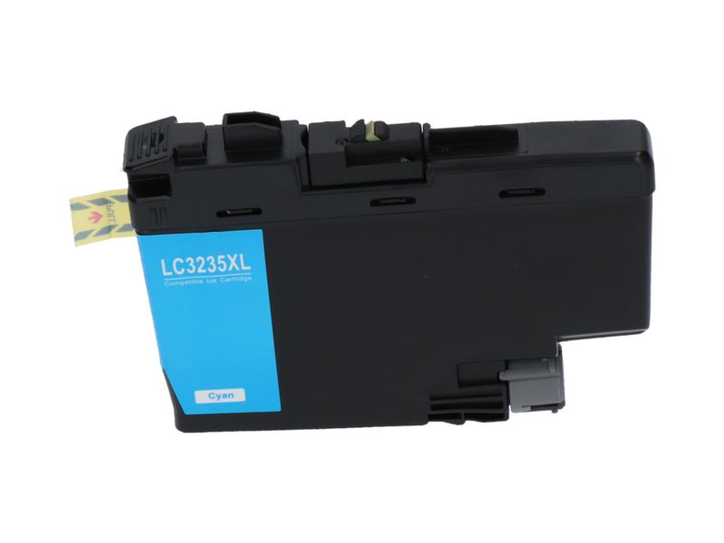 Cartouche compatible Brother LC-3235XLC - Cyan - Grande capacité