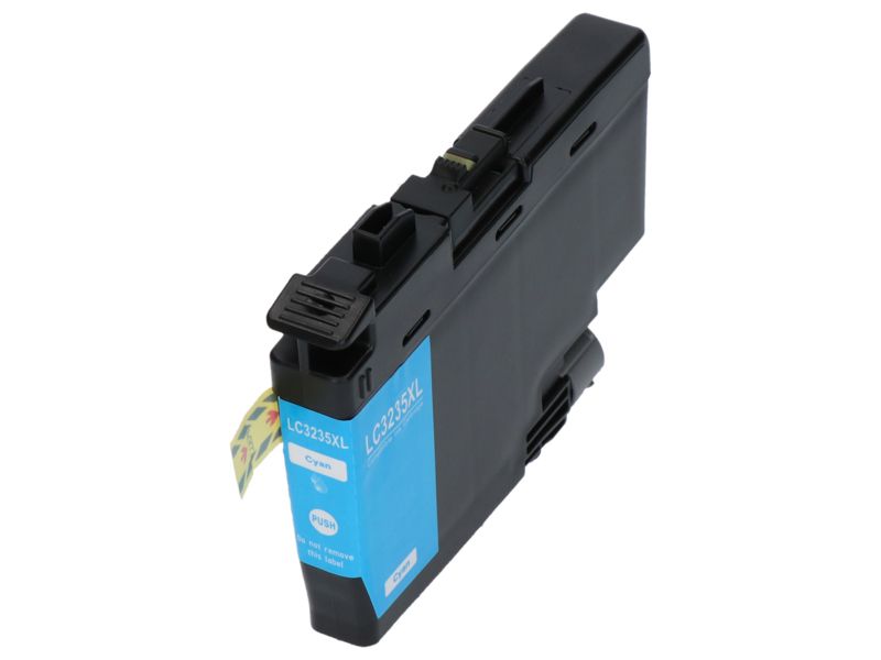 Cartouche compatible Brother LC-3235XLC - Cyan - Grande capacité