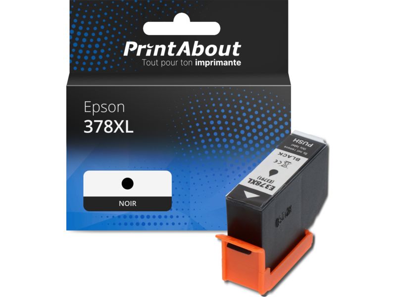 Epson 378XL Compatible Cartridge (C13T37914010) - Black - High Capacity