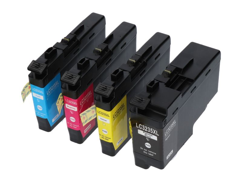 Brother LC-3235XLBK/C/M/Y Compatible Cartridge - 4 Colors - Multipack