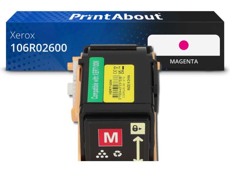 Toner Xerox 106R02600 - Magenta de PrintAbout
