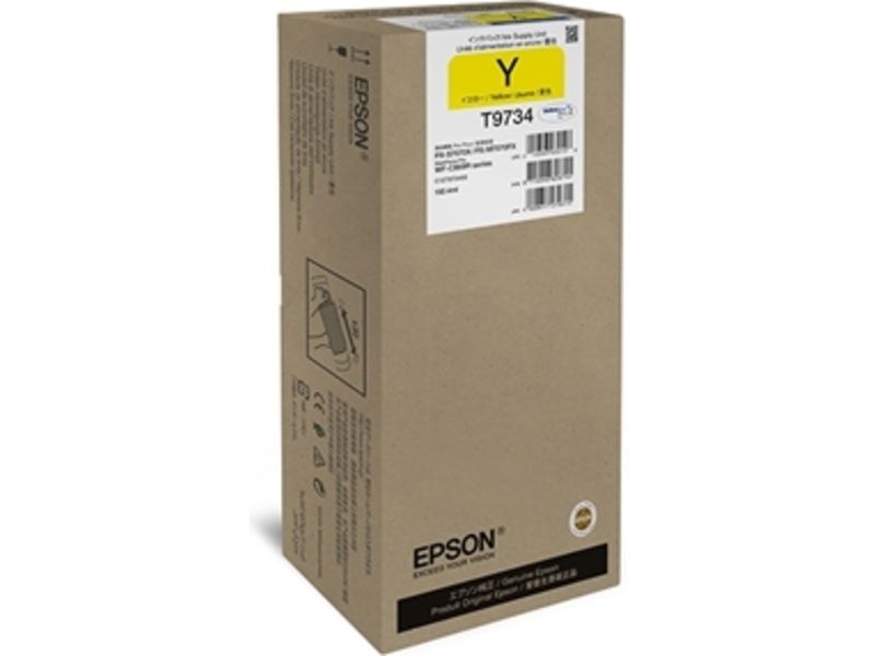 Cartouche d'encre Epson T9734 Jaune - Grande capacité