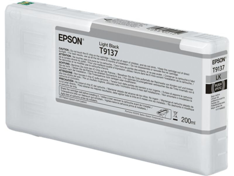 Cartouche d'encre Epson T9137 Noir Clair