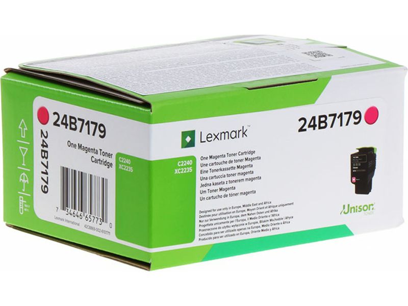 Cartouche de toner Lexmark 24B7179 Magentha