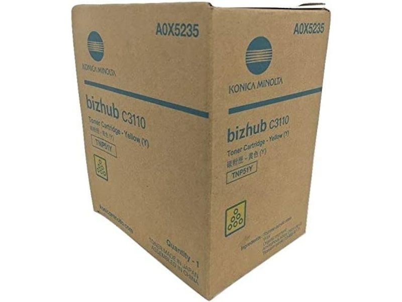 Toner Konica Minolta Amarillo A0X5255