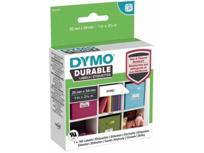 Dymo Black on White Label - 1976411