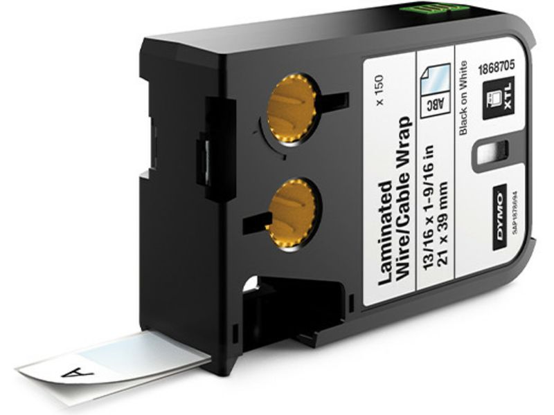 Dymo 1868705 Label - Black on White