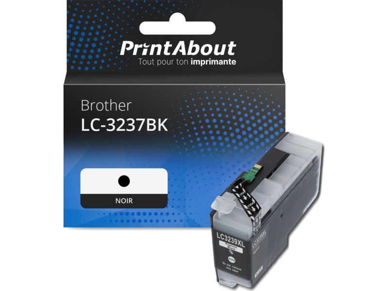 Cartouche d'encre Brother LC-3237BK - Noir