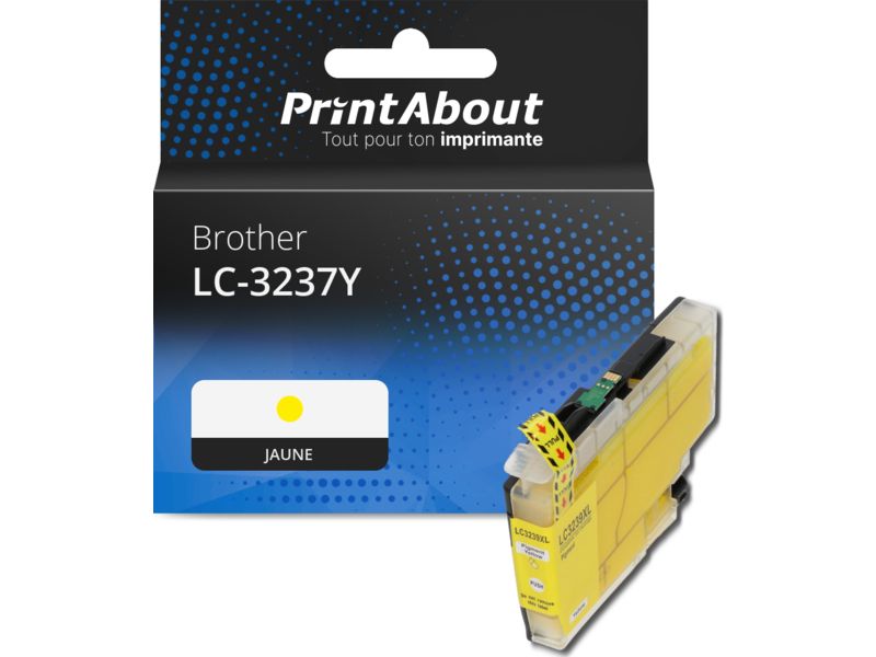 Brother LC-3237Y Yellow Compatible Cartridge by PrintAbout