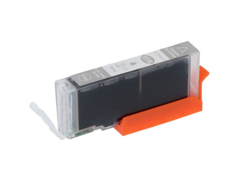 Cartucho compatible Canon CCLI-551GYPA - Gris
