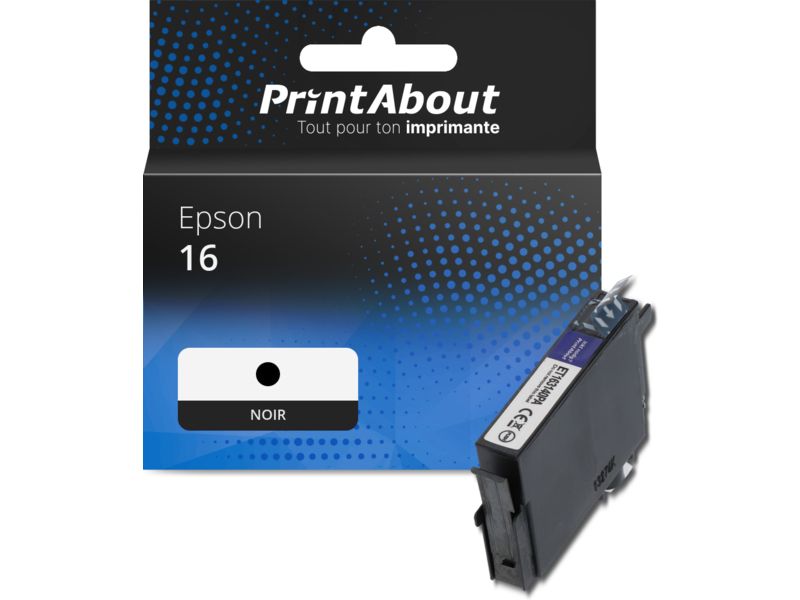 Epson Compatible Cartridge 16 (C13T16214012) - Black