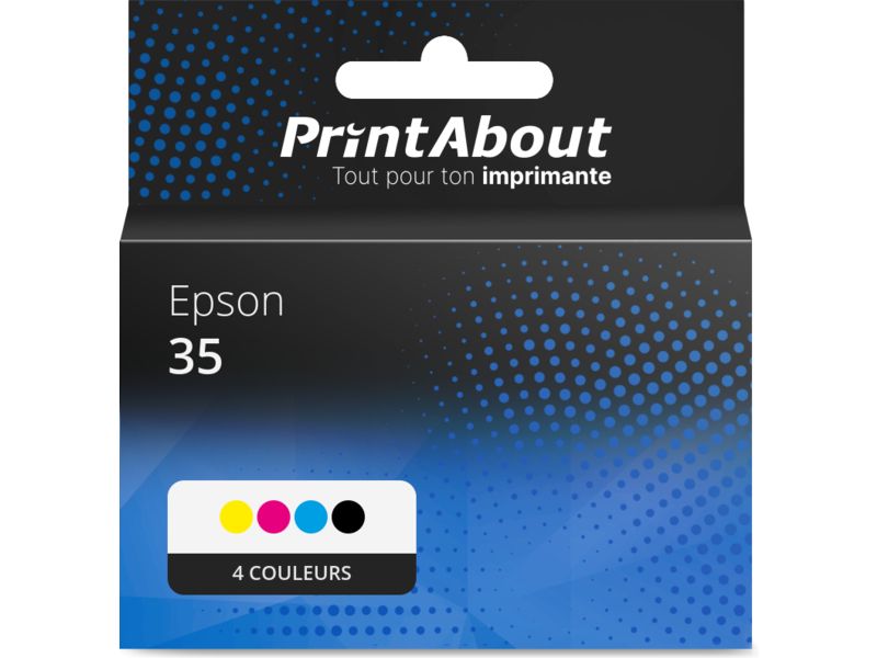 Cartucho compatible Epson 35 - Multipack de 4 colores