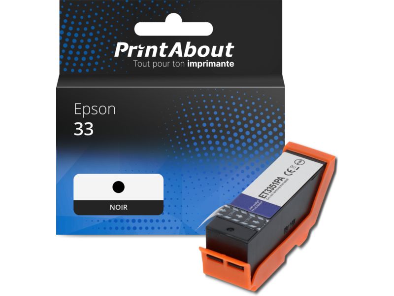 Epson 33 Compatible Cartridge (C13T33314012) - Black