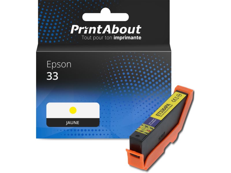 Epson Compatible Cartridge 33 (C13T33444012) - Yellow