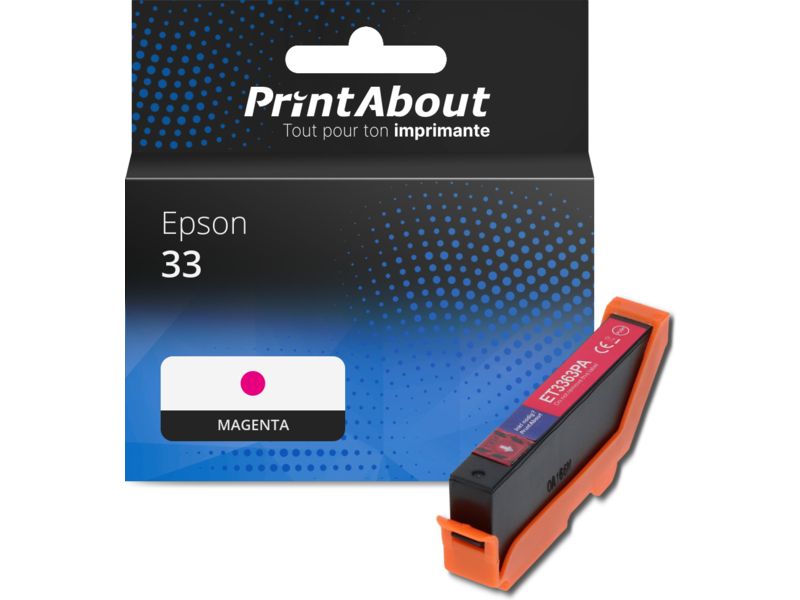 Epson Compatible Cartridge 33 (C13T33434012) - Magenta by PrintAbout